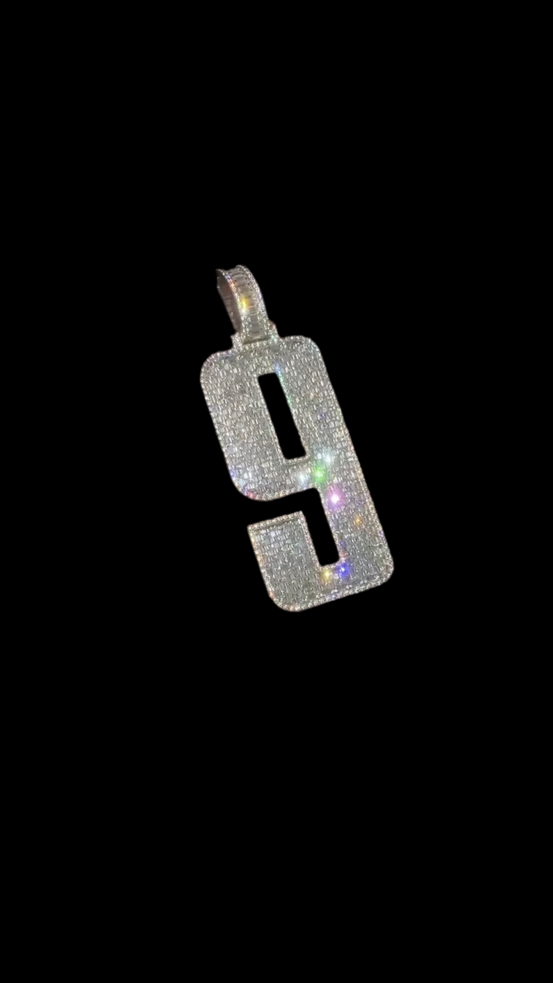 Custom Emerald Cut Iced Out Pendant