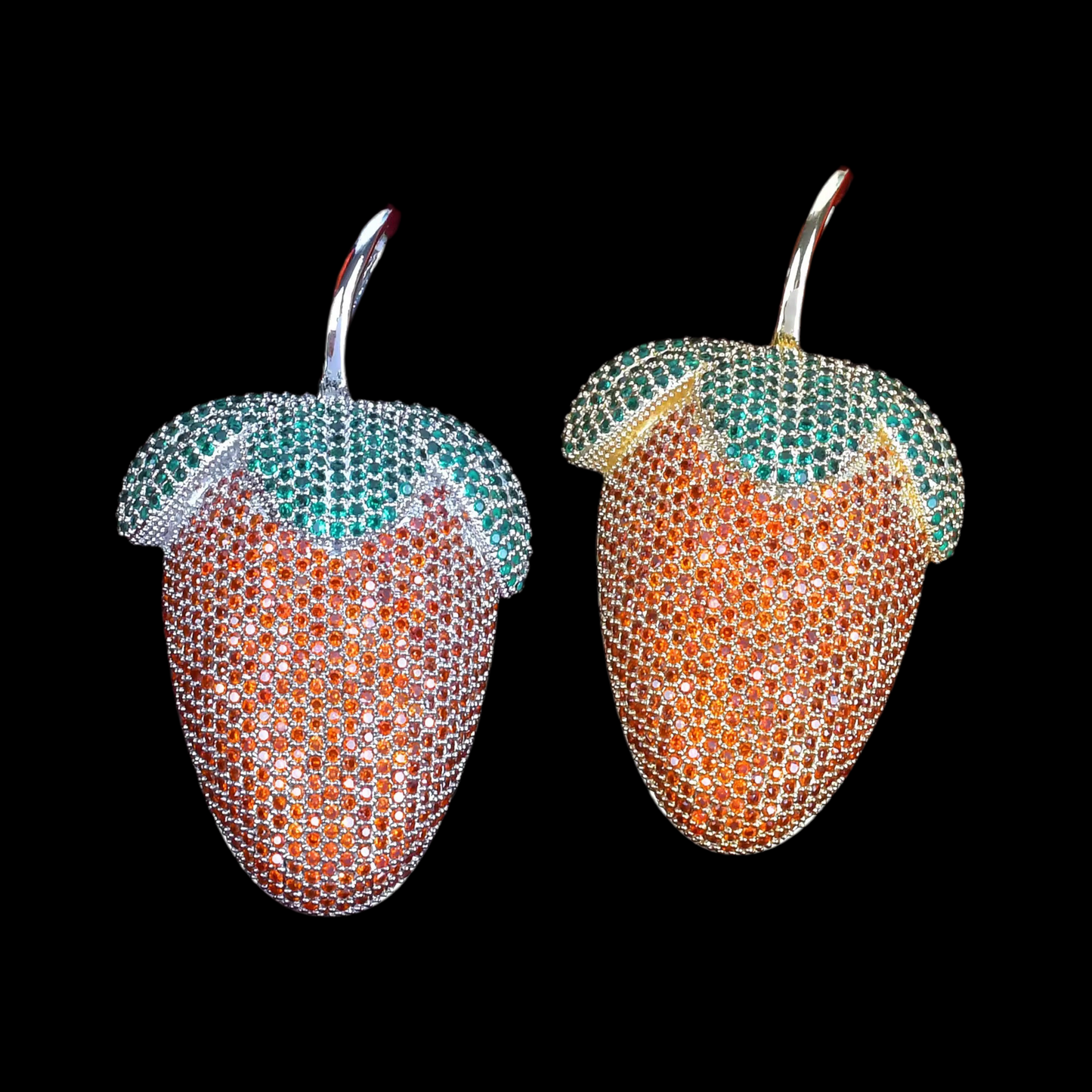 Cubic Zirconia Producer Beat Maker Inspired Fruity Loops custom Pendant