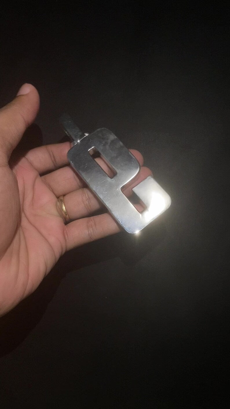 Custom Emerald Cut Iced Out Pendant