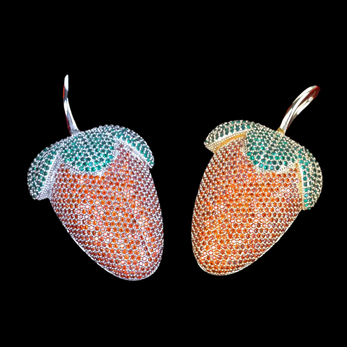 Cubic Zirconia Producer Beat Maker Inspired Fruity Loops custom Pendant