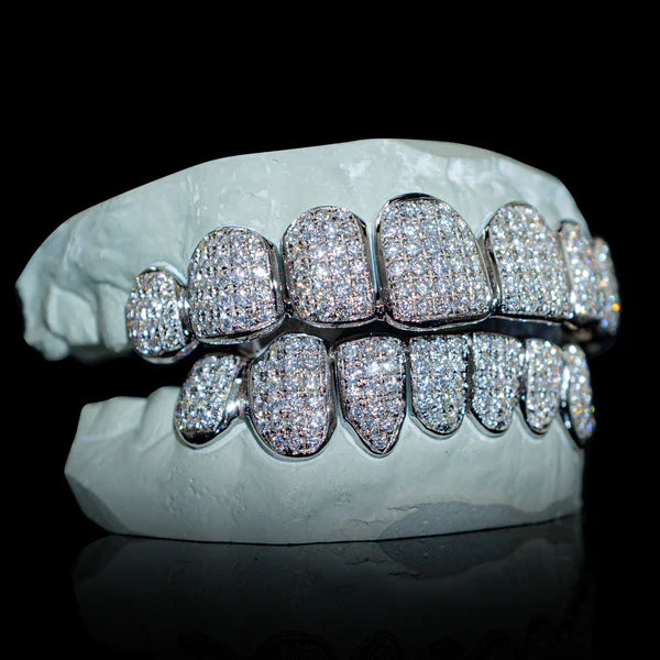 Vs1 Clarity Straight Setting natural Diamond Grillz
