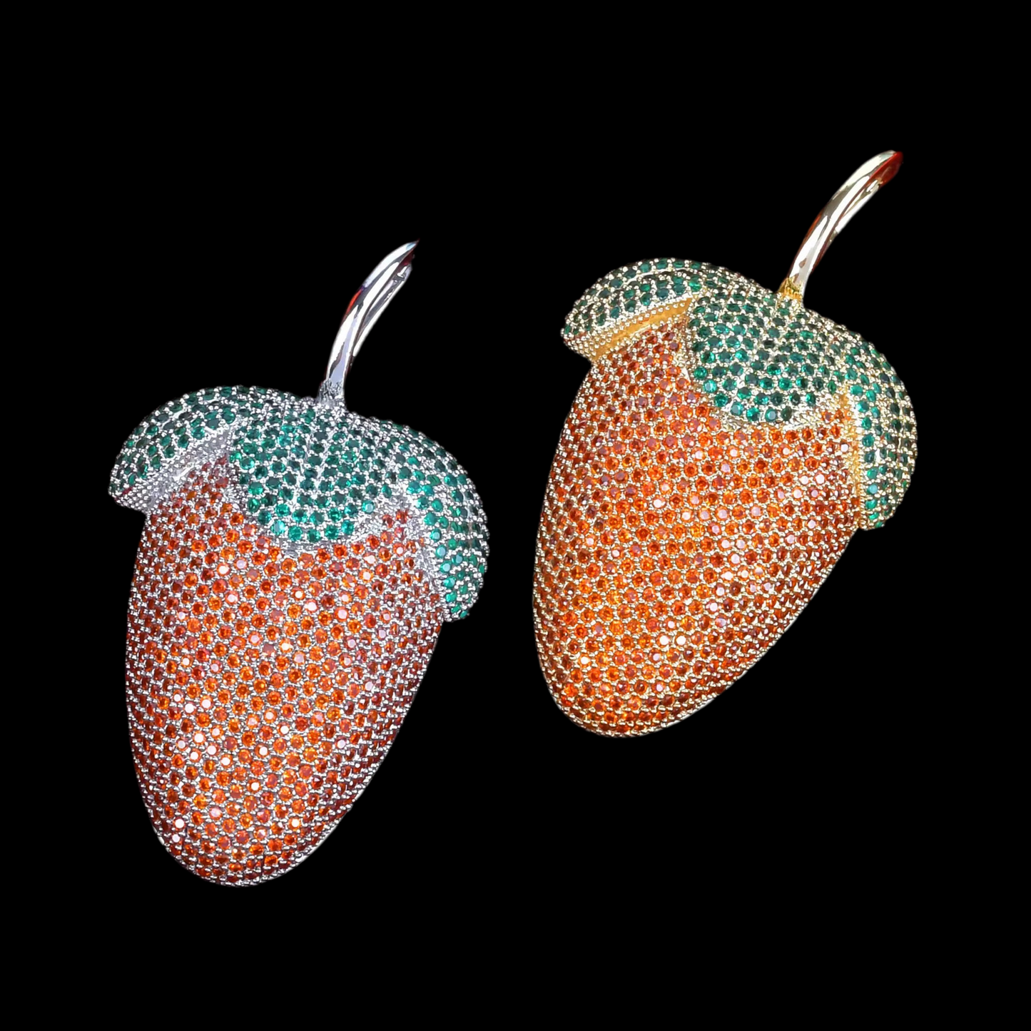 Cubic Zirconia Producer Beat Maker Inspired Fruity Loops custom Pendant